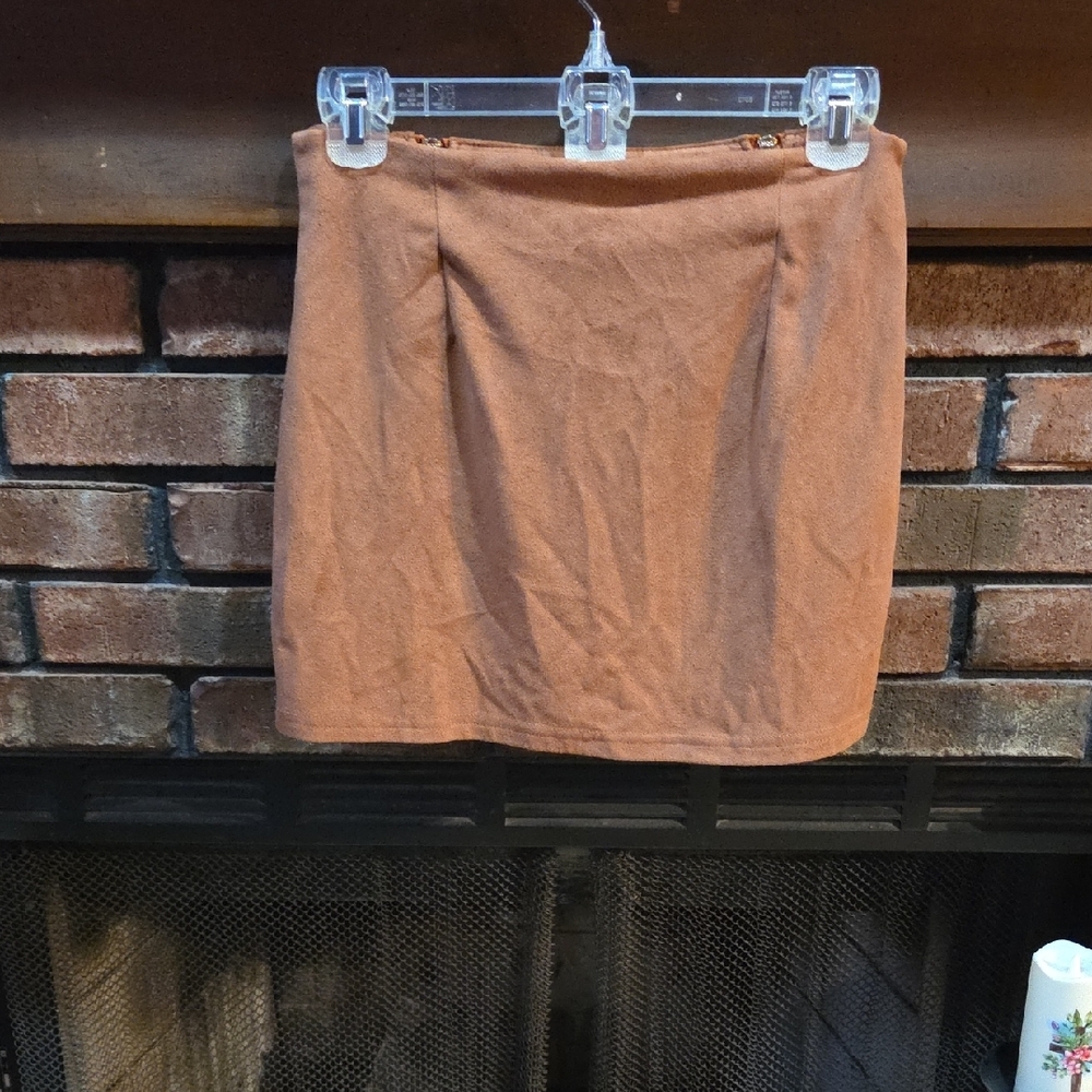 SHEIN Brown Mini Skirt - Picture 4 of 4
